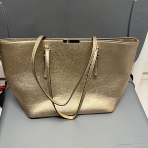 Kelly & Katie Gold Tote Bag